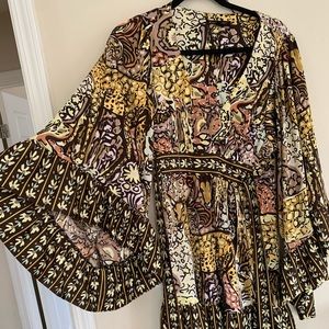 Bell Sleeve Betsy Johnson Dress